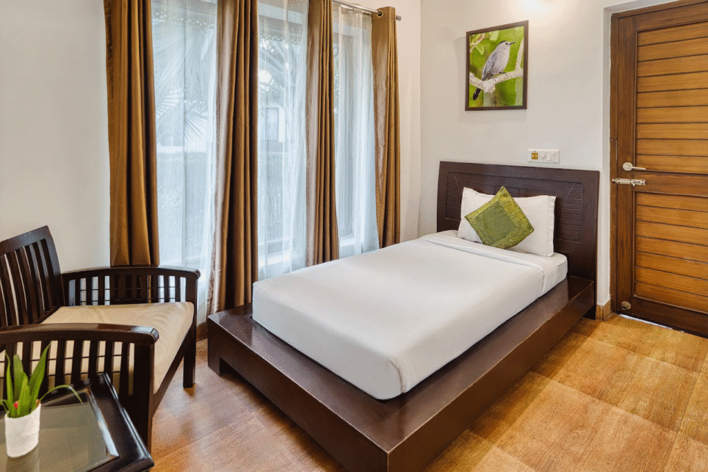 destination wedding jim corbett property single bed
